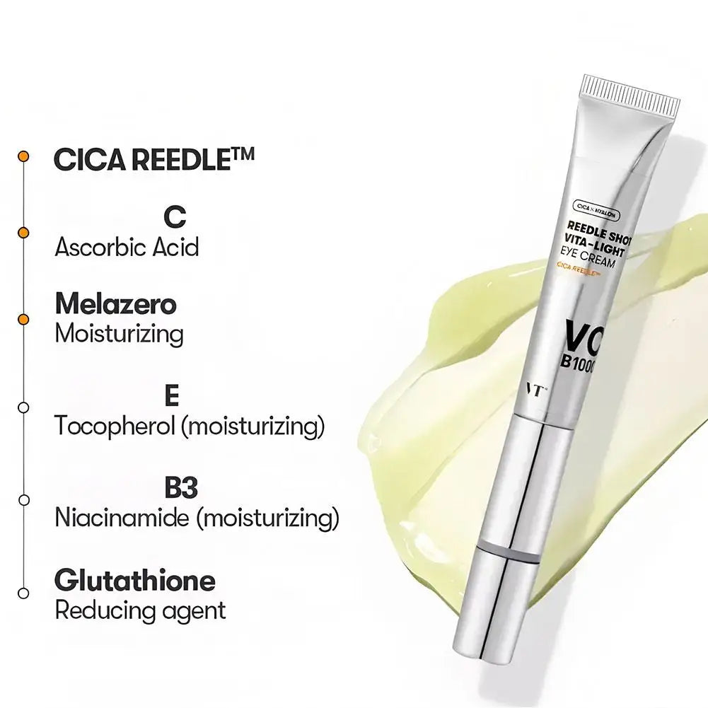 VT Reedle Shot Lifting Eye Cream Firming And Lifting Fade Fine Lines Anti - Wrinkles Moisturizing Eye Serum Facial Skin Care